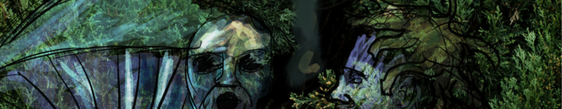 A picture of a Gorgon and a Mycelial beast